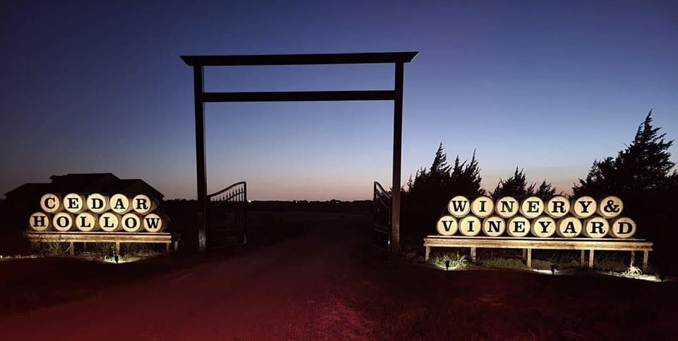 Winery gate entrance