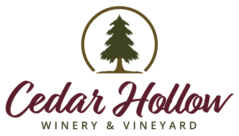 Cedar Hollow Winery & Vineyard Logo (Link to homepage)